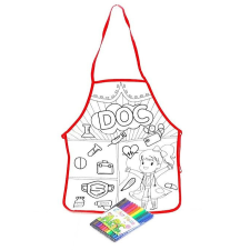 Lamps Gyermek kötény festéshez 36x45cm kreatív és készségfejlesztő