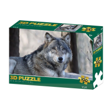 Lamps Puzzle 3D Farkas 100 db puzzle, kirakós