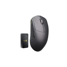 LAMZU Maya X 8K Wireless Gaming Egér - Fekete (MAYA X CHARCOAL BLACK) egér