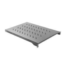 Lanberg 19" 1U 483x750mm fix rack polc fekete (AK-1010-B) egyéb hálózati eszköz