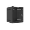 Lanberg 6U 10" fali rack szekrény 280x310mm fekete (WF10-2306-10B) (WF10-2306-10B)