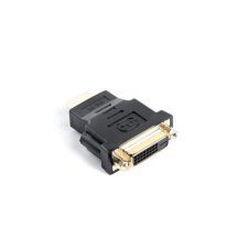 Lanberg AD-0014-BK HDMI - DVI-D (24+1) (Apa-Anya) Adapter kábel és adapter