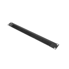 Lanberg AK-1103-B Kefés Panel 1U kábelrendező egyéb hálózati eszköz