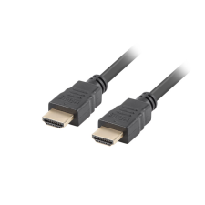 Lanberg CA-HDMI-11CC-0030-BK HDMI (apa - apa) kábel 3m - Fekete kábel és adapter