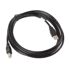Lanberg CA-USBA-10CC-0030-BK USB kábel 3 M USB 2.0 USB B Fekete kábel és adapter