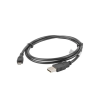 Lanberg CA-USBM-10CC-0010-BK USB kábel 1 M USB 2.0 Micro-USB B USB A Fekete