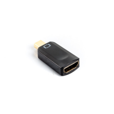 LANBERG DISPLAYPORT MINI(M) 1.1->HDMI(F) ADAPTER FEKETE kábel és adapter