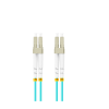 Lanberg FO-LULU-MD31-0030-TQ optikai patch kábel LC/UPC Duplex 3m - Világoskék (FO-LULU-MD31-0030-TQ)