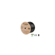 Lanberg FTP CAT5e LAN kábel 305m Fekete (LCF5-21CU-0305-BK) kábel és adapter