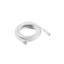 Lanberg FTP CAT6 Patch kábel 10m Fehér kábel és adapter