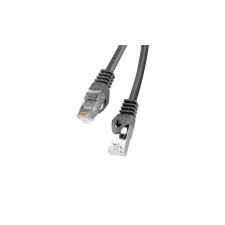 Lanberg FTP Cat6 Patch kábel 15m Fekete (PCF6-10CC-1500-BK) kábel és adapter