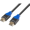 Lanberg HDMI 2.0 apa - HDMI 2.0 apa Kábel 3m - Fekete (CA-HDMI-15CU-0030-BK)