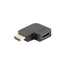 Lanberg HDMI apa- HDMI anya 90 fokos adapter (AD-0035-BK) (AD-0035-BK) kábel és adapter