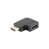  LANBERG HDMI(M)->HDMI(F) ADAPTER BALRA SZÖGBEN FEKETE