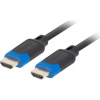 Lanberg HDMI M/M V2.1 kábel 5 méter, 8K@60HZ, CCS, fekete (CA-HDMI-30CC-0050-BK)