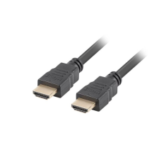 Lanberg HDMI V1.4 összekötő kábel 1m fekete (CA-HDMI-11CC-0010-BK) (CA-HDMI-11CC-0010-BK) kábel és adapter