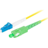 Lanberg Optikai patch SM LC/UPC-SC/APC szimplex 2m LSZH G657A1 3.0mm sárga (FO-LUSA-SS11-0020-YE)