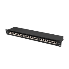 Lanberg - patch panel 24 port 1U cat.6A FTP - PPSA-1024-B egyéb hálózati eszköz