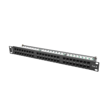 Lanberg - Patch Panel 48 port 1U, cat6 - PPU6-1048-B egyéb hálózati eszköz