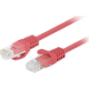 Lanberg Patchcord Lanberg UTP kat.6 7,5m piros (PCU6-10CC-0750-R)