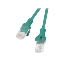 Lanberg PCU6-20CC-0100-G Zöld 1 M Cat6 U/UTP (UTP) kábel és adapter