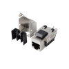 Lanberg RJ45 aljzat - LSA FTP aljzat Cat.6 Keystone modul