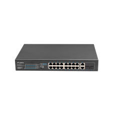 Lanberg RSFE-16P-2C-150 Gigabit Switch (RSFE-16P-2C-150) hub és switch