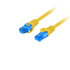 Lanberg S/FTP CAT6a Patch kábel 10m Sárga (PCF6A-10CC-1000-Y) kábel és adapter
