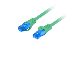 Lanberg S/FTP CAT6a Patch kábel 1m Zöld (PCF6A-10CC-0100-G) kábel és adapter