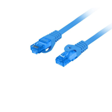 Lanberg S/FTP CAT6a Patch kábel 3m Kék kábel és adapter