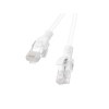 Lanberg U/UTP Cat6 RJ45 Patch Kábel 3m 10db - Fehér (PCU6-20CC-0300-W)
