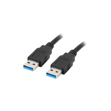 Lanberg USB 3.0 kábel 0.5m - Fekete kábel és adapter