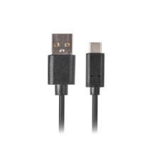 Lanberg USB 3.1-C apa - USB 3.1-A apa Adatkábel 1.8m - Fekete kábel és adapter