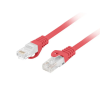 Lanberg UTP CAT6 Összekötő Piros 50cm PCU610CU0050R