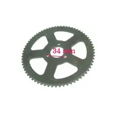  Lánckerék hátsó 74 fogas, vékony láchoz. Pocket Bike lánc, láncszett