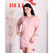  Láncos váll nélküli rózsaszín ruha (M-L) női ruha