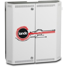 Lande 19" 3U+2U fali rack szekrény függőleges kialakítás LN-SLM504714-LG egyéb hálózati eszköz