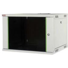 Lande 19" 9U 540x450 szürke fali rack szekrény LN-EUBOX09U5445-LG-1 egyéb hálózati eszköz