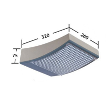 Landlite DD WALA 2x38W(OLW-238DD) Irodai fali lámpa világítás