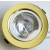 Landlite Egyes keret, G4, fix, egyenes, arany, max. 20W, spot keret (DL-04)