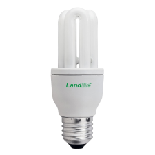 Landlite Energiatakarékos, E27, 9W, 450lm, 2700K, U csöves fényforrás (ELT/M-9W) izzó