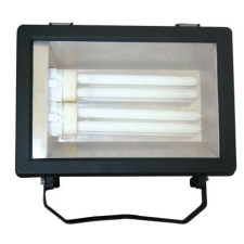 Landlite FL-226B, 2X26W G24q-3, fényvető / reflektor (kompakt fénycső mellékelve), fekete. kültéri világítás