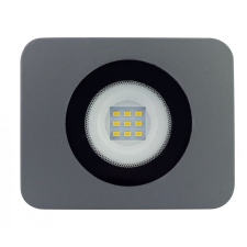 Landlite LED-FL-10W/MCL, 3000K meleg fehér, szürke, 10W LED Reflektor / LED Fényvető kültéri világítás