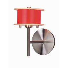 Landlite REFORMO W6026/1L piros, 1XG9 60W 230V, fali lámpa világítás