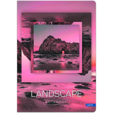 Landscape notebook keményfedeles notesz - A5 96 lapos - vonalas füzet