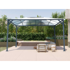 Lanitgarden kerti pavilon LANITPLAST 43 antracit + bronz PC LG2469 kerti bútor