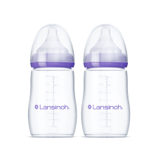 Lansinoh Cumisüveg 3h+ 240ml (2db) cumisüveg
