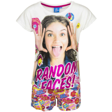  Lány rövid pizsama, Soy Luna, fehér, 6 éves gyerek hálóing, pizsama