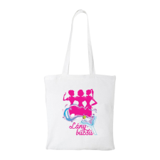  Lánybúcsú - Bevásárló táska Kék egyedi ajándék