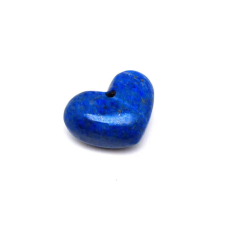  Lapis átfúrt szív 35x27x17mm medál